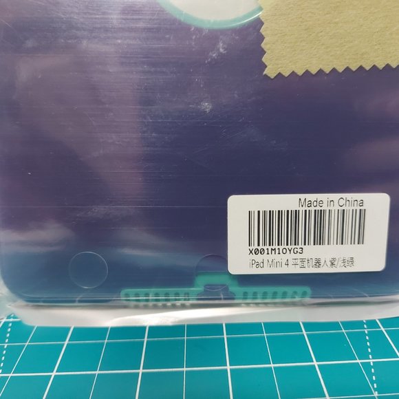 Makeit Protective Case for Ipad Mini 4 W/ Screen Protector and Stylus - Purple - Picture 2 of 4